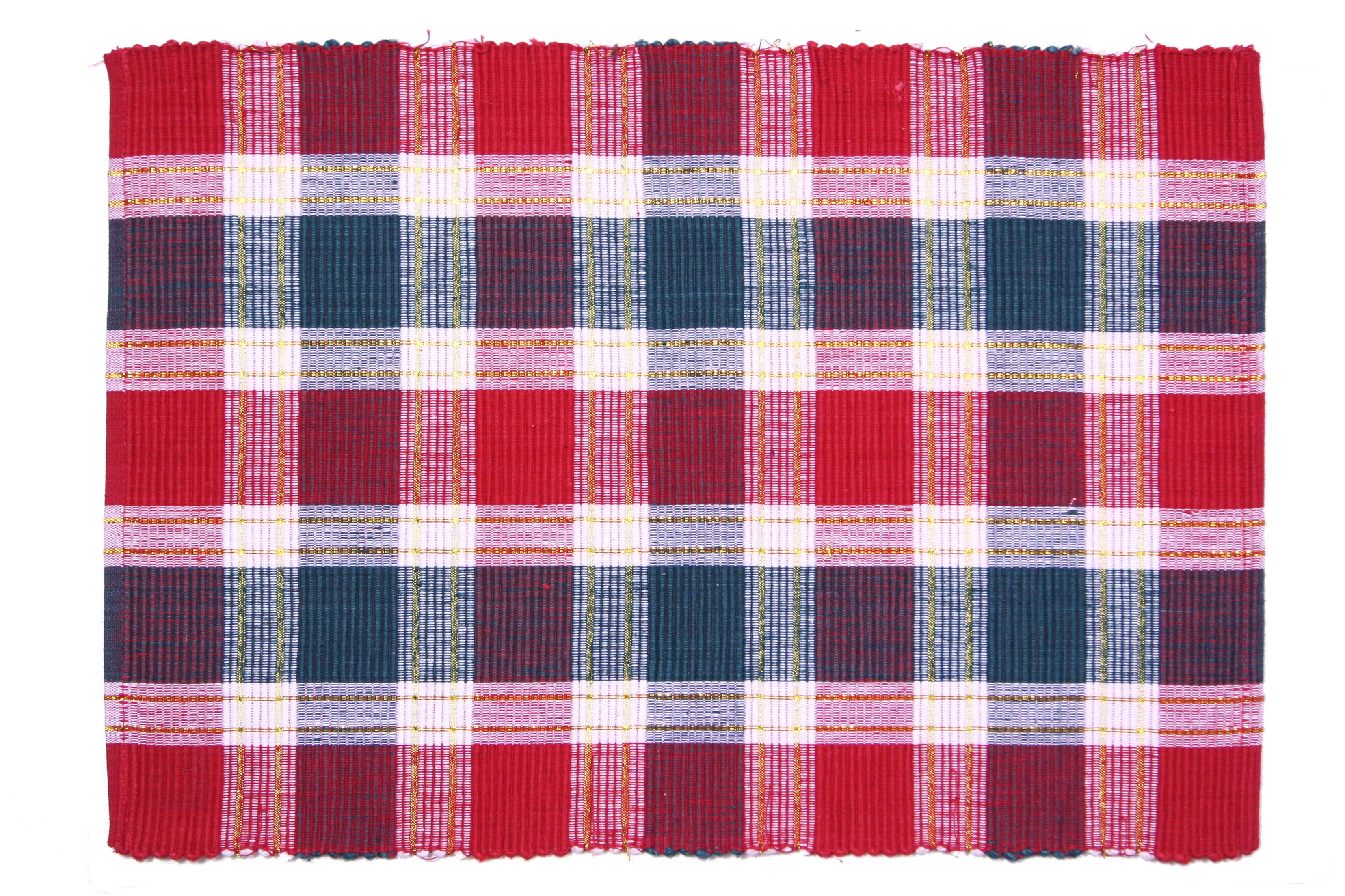 Accent Linen - Wholesale Placemat - Placemats Ribbed - Christmas - Santa Clara0