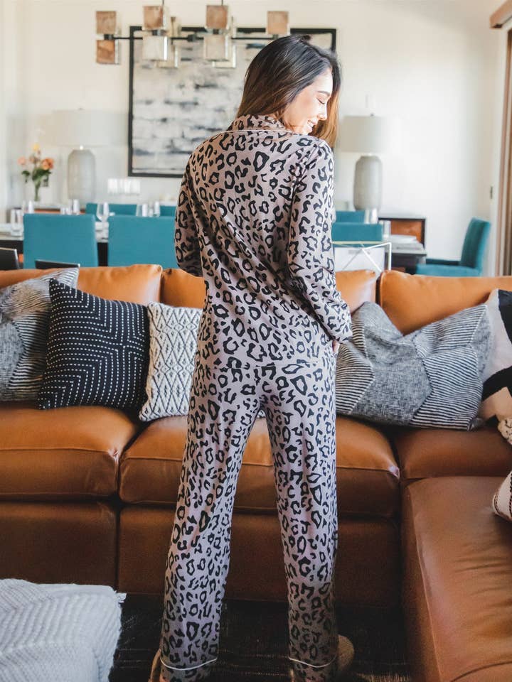 Tickled Teal - Wholesale Sleepwear set – Women's - The Nelly Pajama Set5