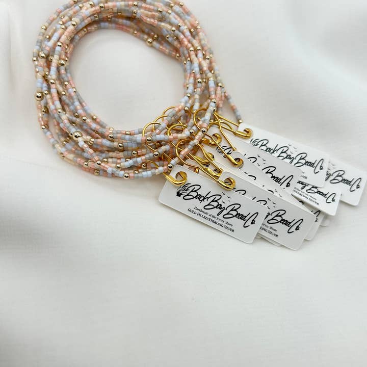 Back Bay Bead Company - Wholesale Beaded Bracelet - Stretchy Seed Bead Bracelets Gold Fill Gifts for Her Jewelry23