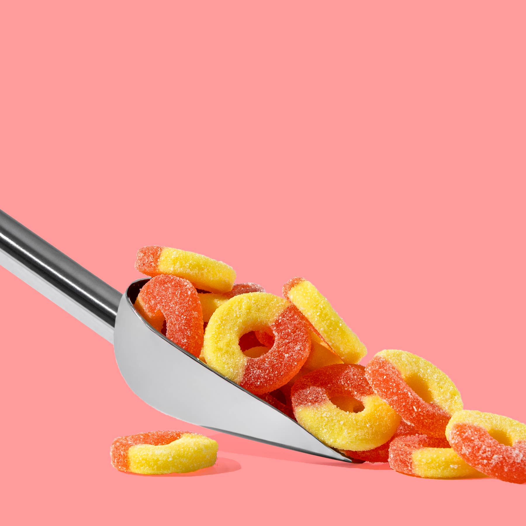 Doscher's Candy - Vente Bonbons gélifiés - Bagues Gummi Peach2