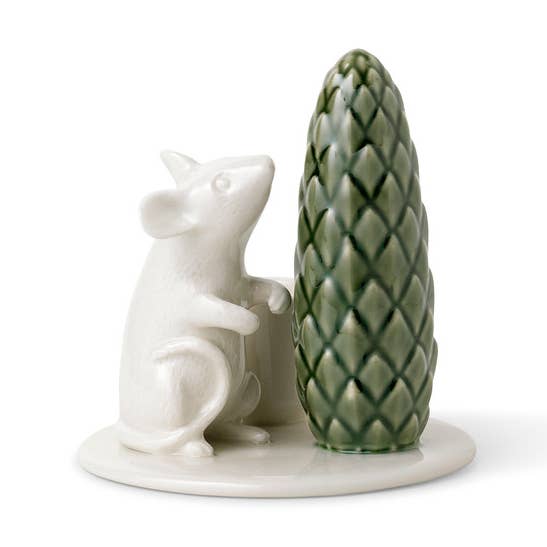 Winter Stories Mouse candlestick for wholesale by Dottir Nordic Design
