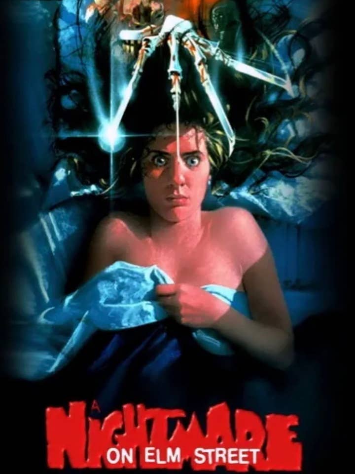 Enseigne en métal Nightmare on Elm St. Nancy A5 pour la vente par Crow Butterfly Horror