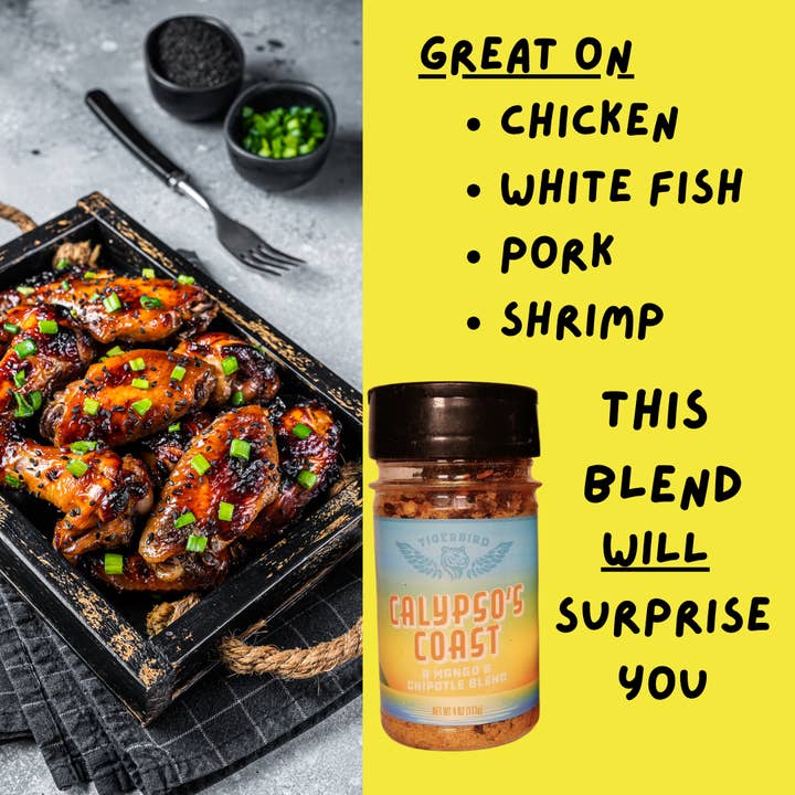 Tigerbird Seasonings - Wholesale Dried spice mix - Calypso's Coast3