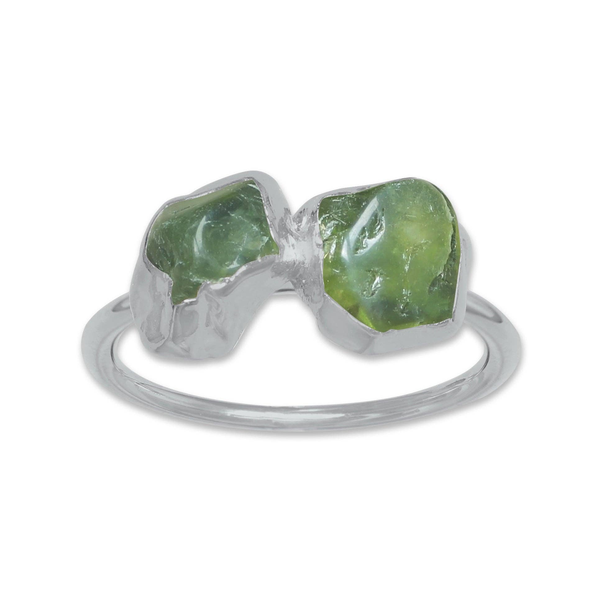 Handmade Jewels - Wholesale Cocktail/Statement Ring - Raw Crystal Ring – Silver, Gold, Rose Gold & Black Rhodium Finish | Natural Stones (Made to Order)8