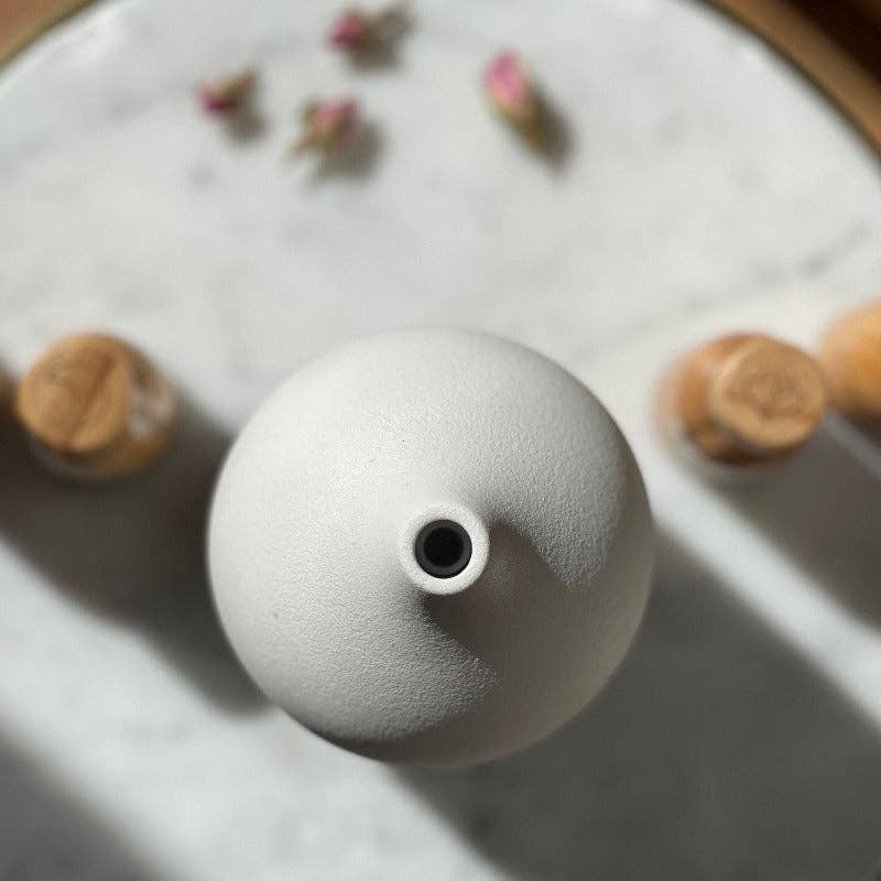 The Sleep Boss – wholesale Electronic diffuser – Ceramic Essential Oil Diffuser White5