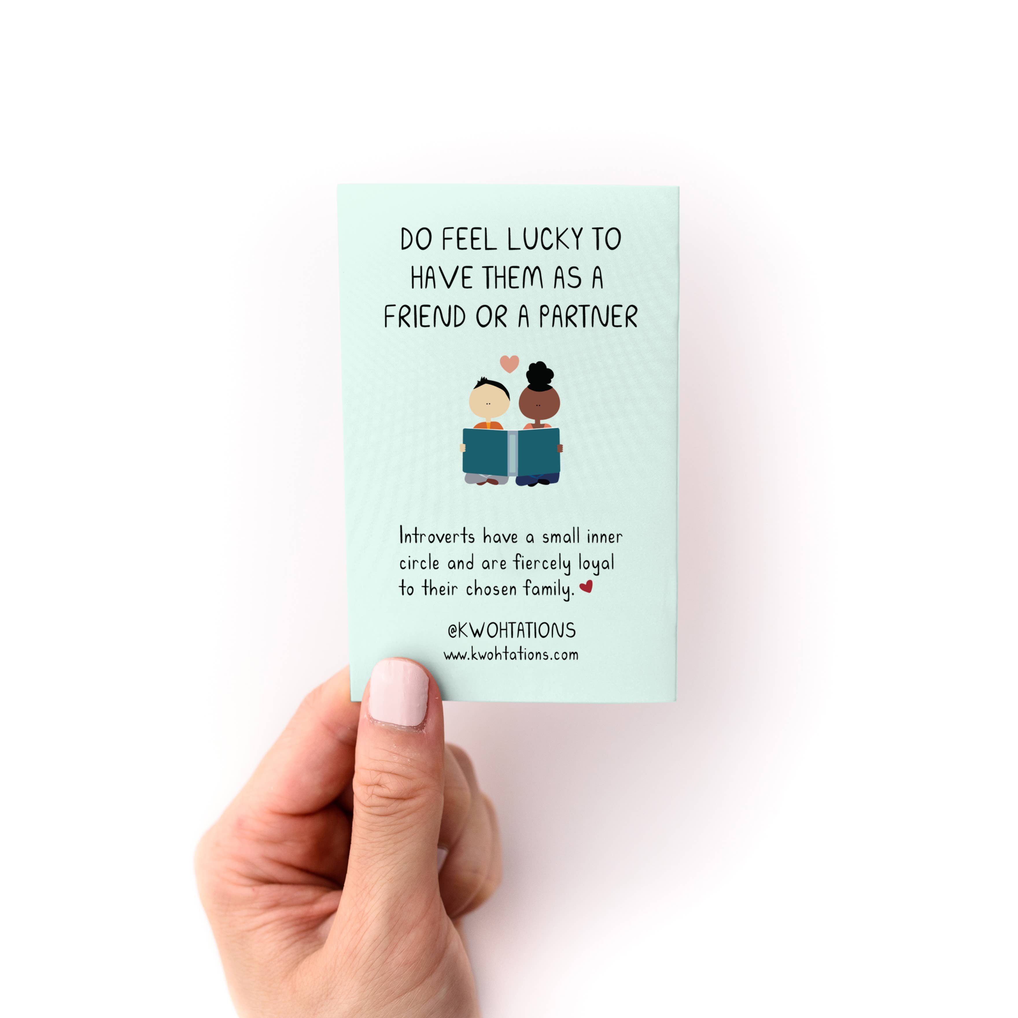 Kwohtations - Wholesale Self-Help & Personal Development - How To Care For Your Introvert Zine: A Pocket Guide to Your Favorite Introvert4