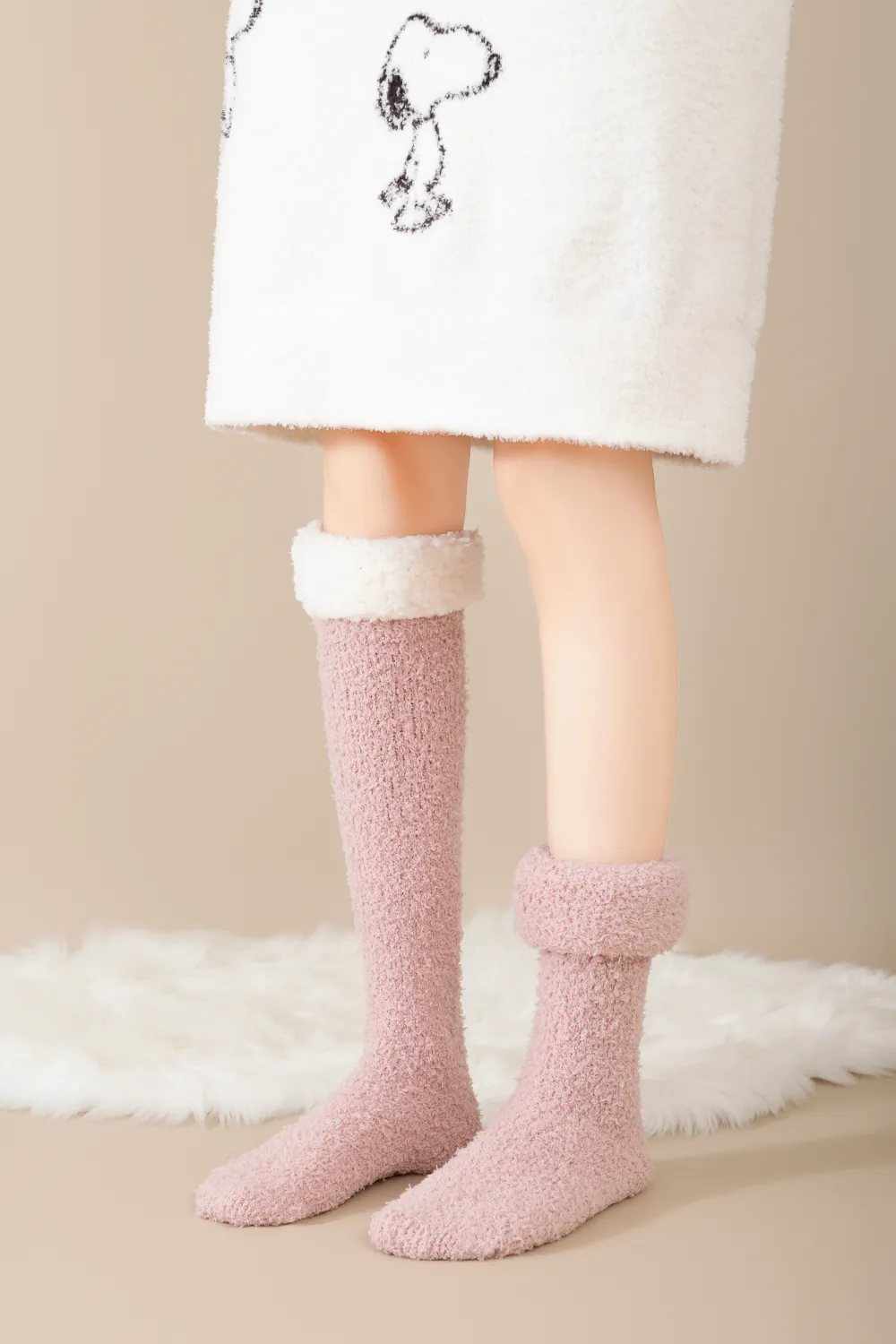 Marc JoJo – wholesale Socks – Women's – 🧦✨ Long Fuzzy Socks ❄️💖7