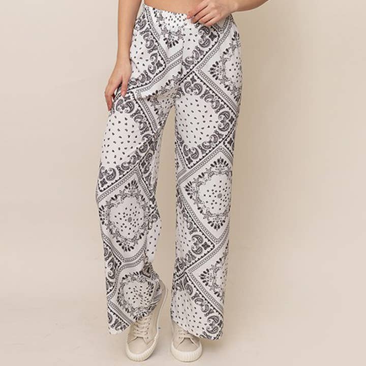 "Damebukser med Høj Talje og Vide Ben" for engroshandel hos Fashion City