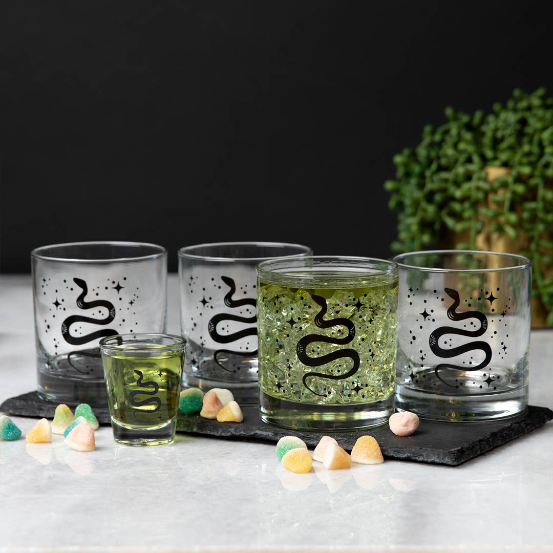 Counter Couture - Wholesale Cocktail/Liquor Glass - Snake Rocks Glass | Whiskey Glass | Cocktail Glass3