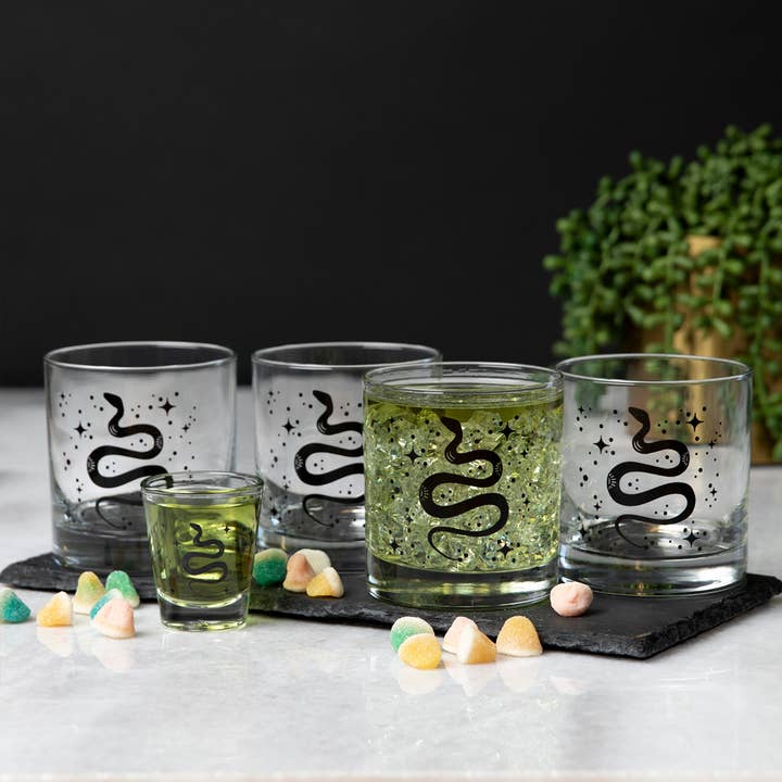 Counter Couture - Wholesale Cocktail/Liquor Glass - Snake Rocks Glass | Whiskey Glass | Cocktail Glass3