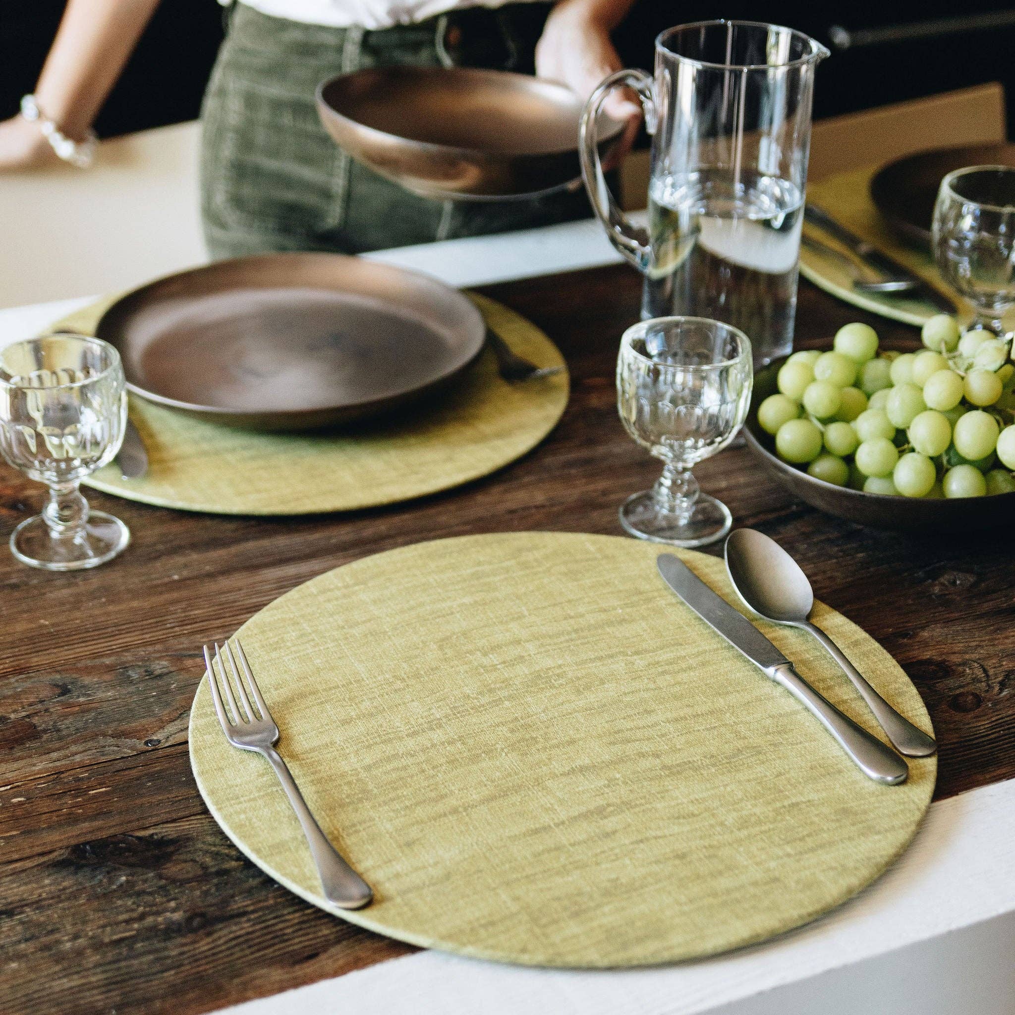 Misalù - Dress up your table – wholesale Placemat – Deauville Charger Plate0