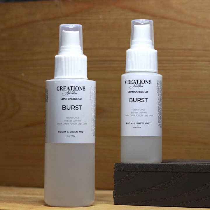 "Burst" Room & Linen Spray for wholesale by Creations By Asia Nikole
