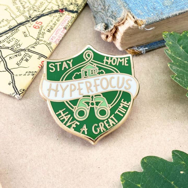 Hyperfocus Lapel Pin for wholesale by Jubly-Umph