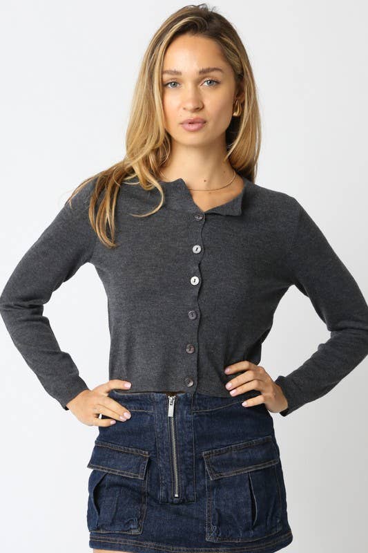 Olivaceous - Wholesale Knit Top - Women's - Gianna Knit Top0
