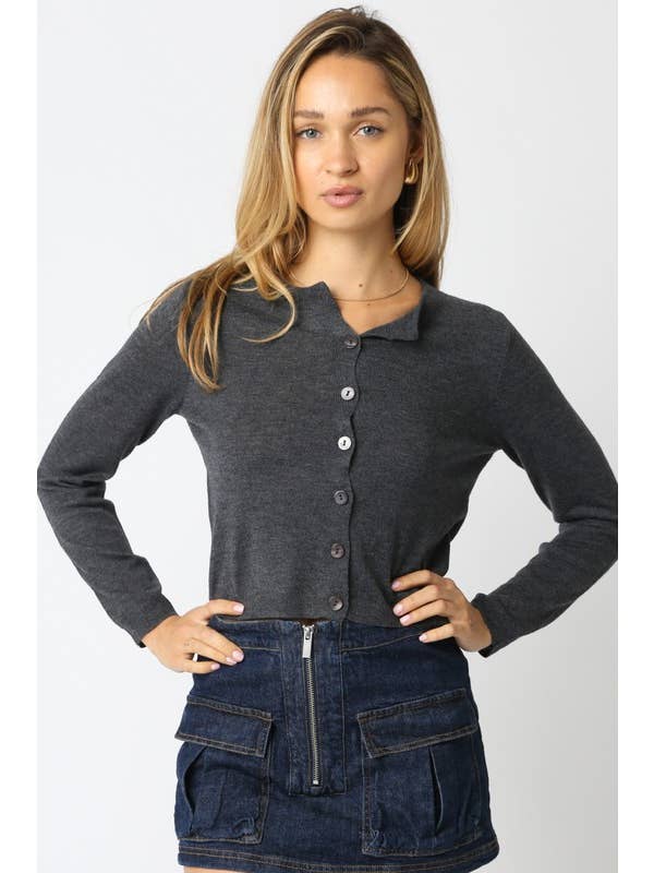 Olivaceous - Wholesale Knit Top - Women's - Gianna Knit Top