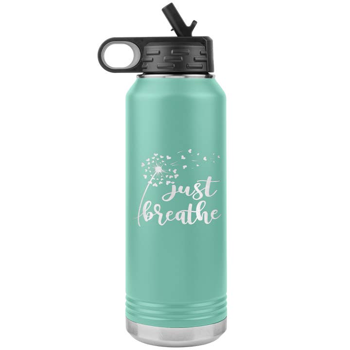 LA Shirt Company - Wholesale Water Bottle - Just breathe - Water Bottle13