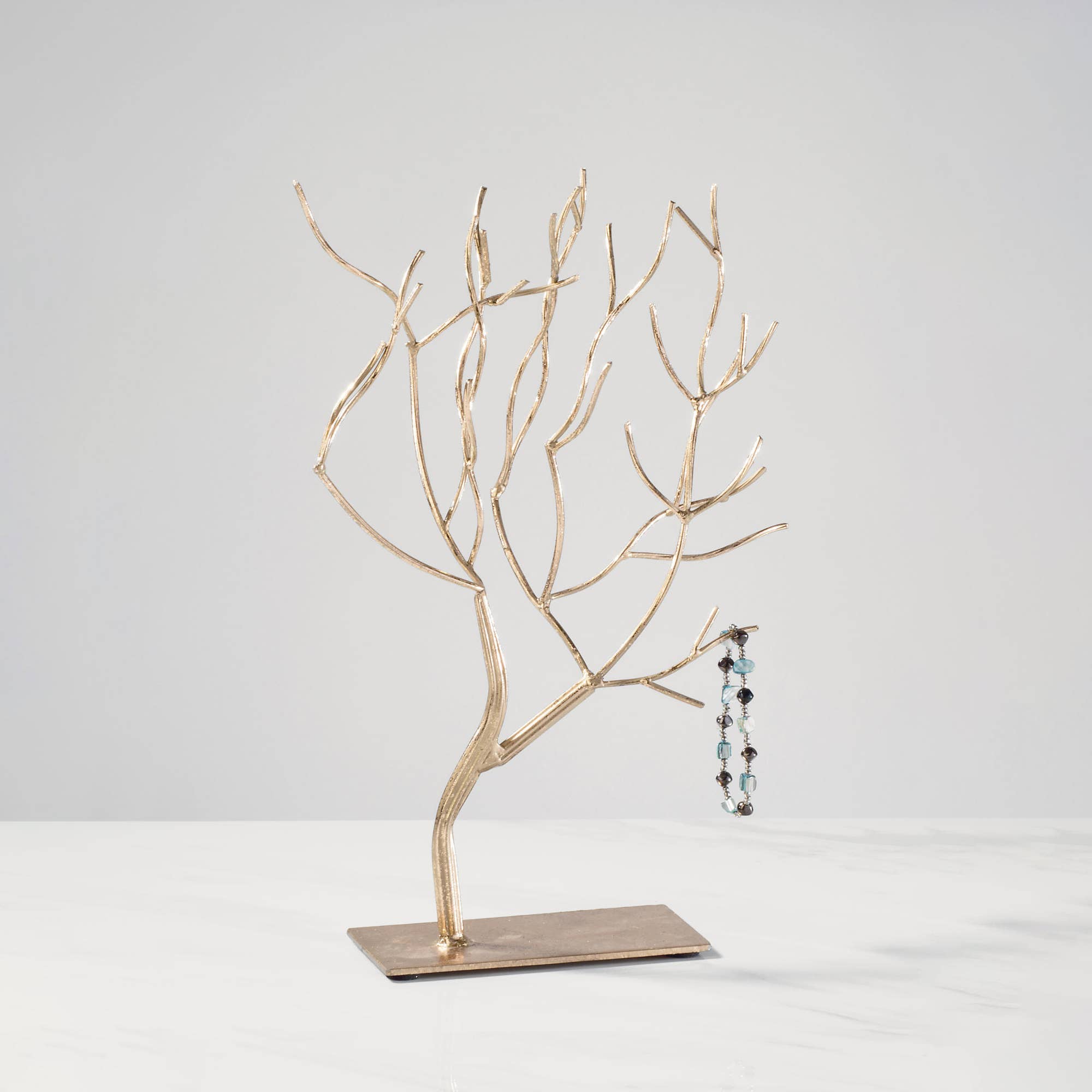 Tripar International – wholesale Jewellery stand & display – Gold Foil Jewelry Tree1