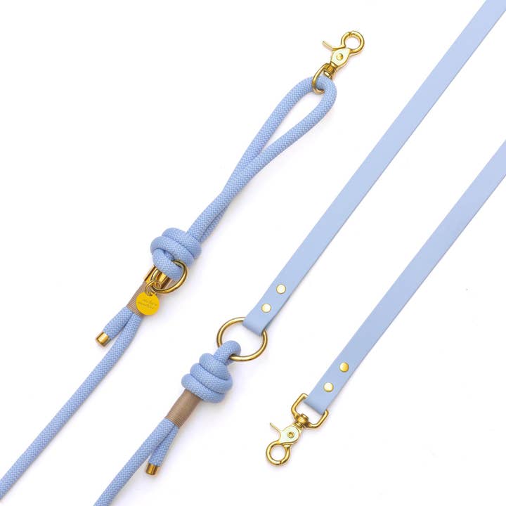 Deja manos libres cuerda x Biothane Azul Polar para venta al por mayor de Atelier Markiz