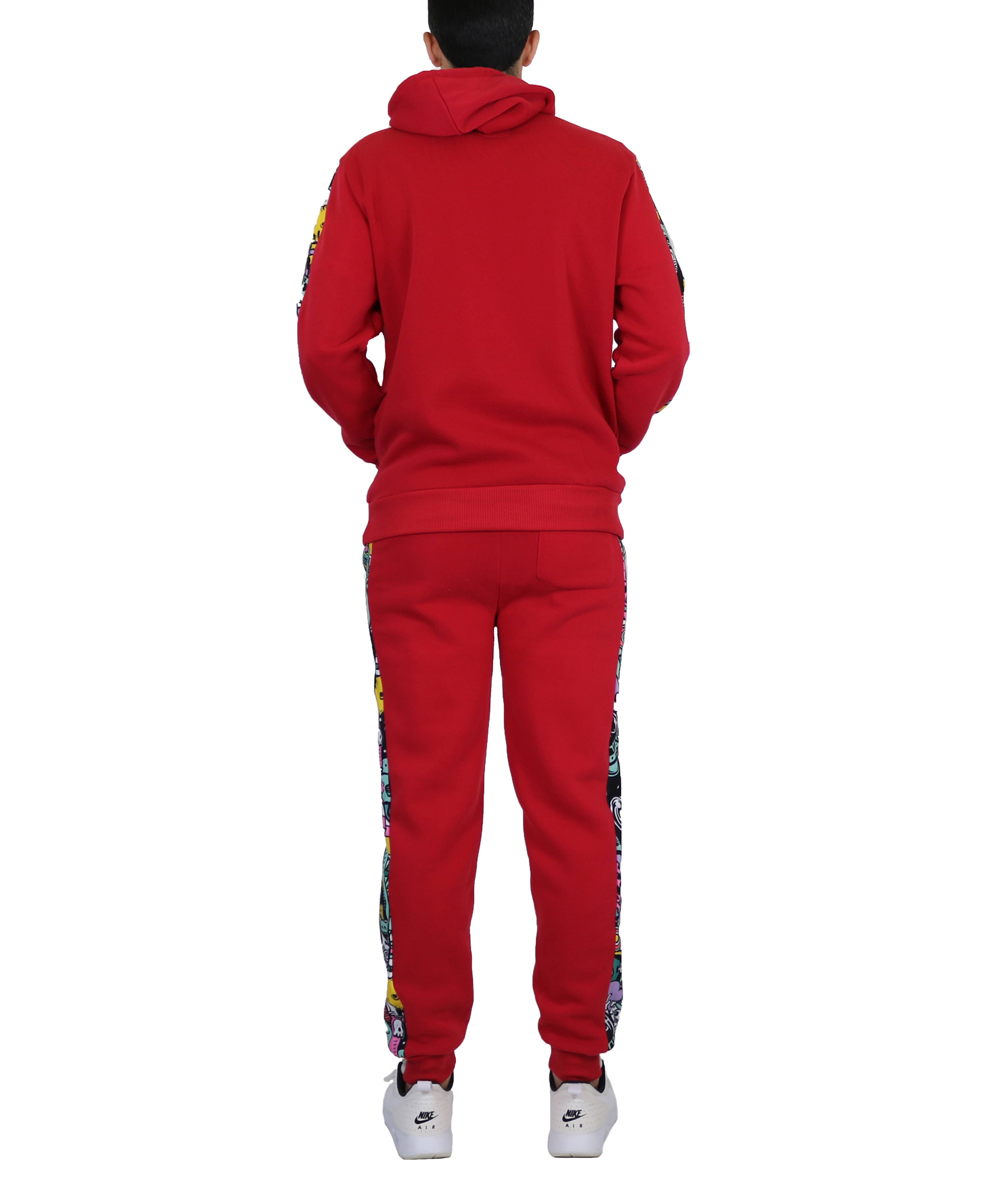 Galaxy By Harvic - Wholesale Lounge Set - Men's - Men's Fleece Hoodie & Jogger Set - SUPERIOR10