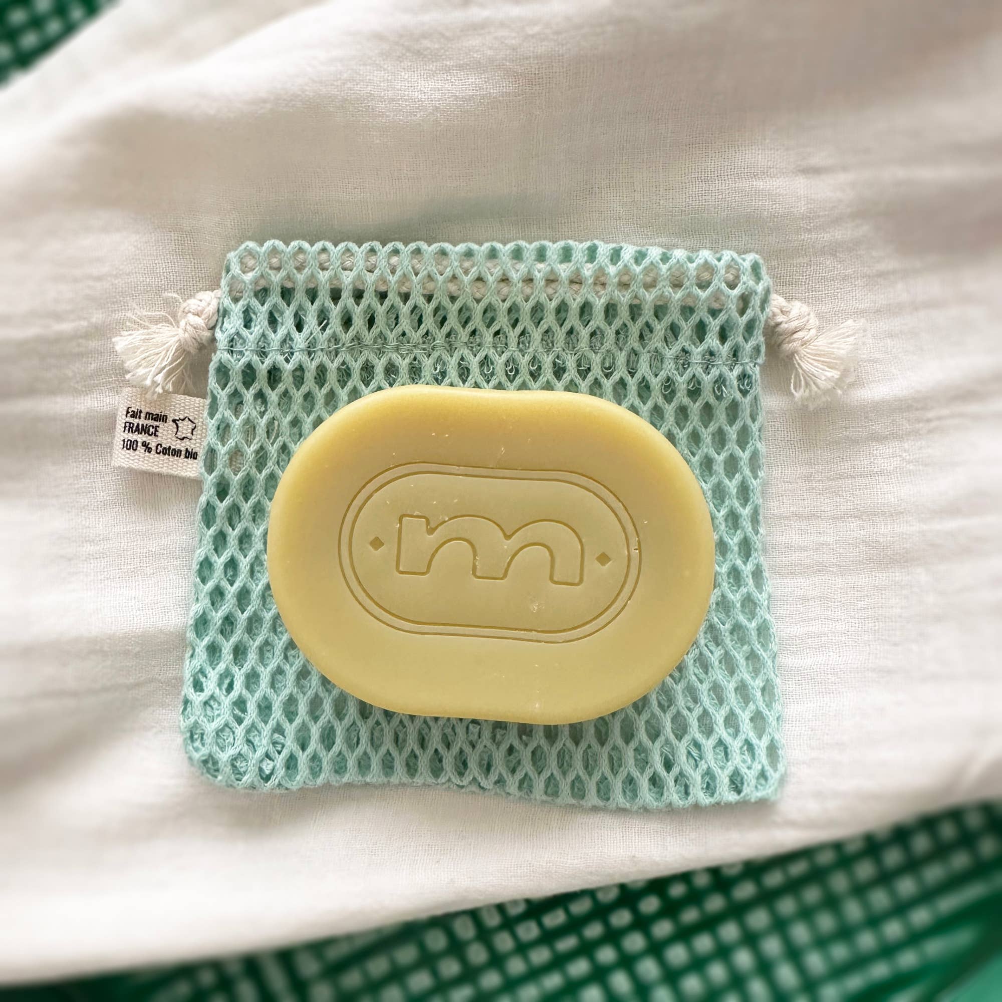 CHAMARREL - Wholesale Soap Pouch/Sack/Bag - XL soap pouch | Organic cotton2