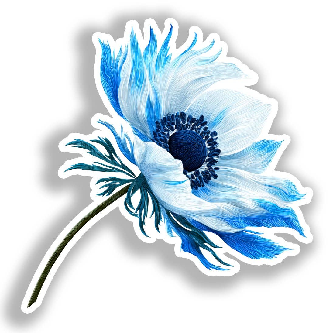 Yoonek Graphics - Wholesale Sticker - Anemone Flower Decal Sticker # A0187520