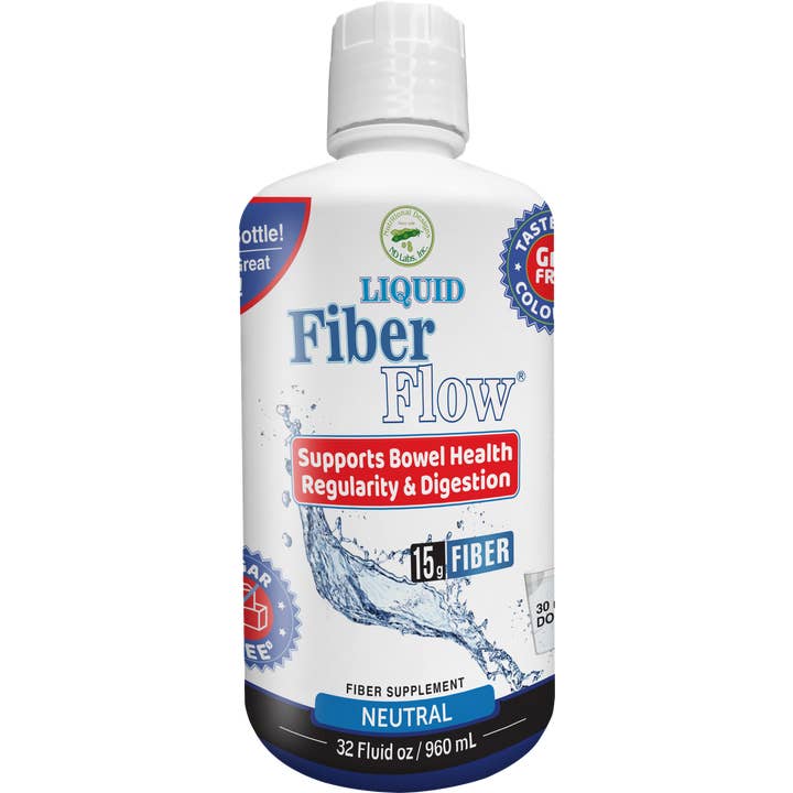 Nutritional Designs, Inc. - Wholesale Oral Supplement/Vitamin - Liquid Fiber Flow - Supports Bowel Health & Regularity
