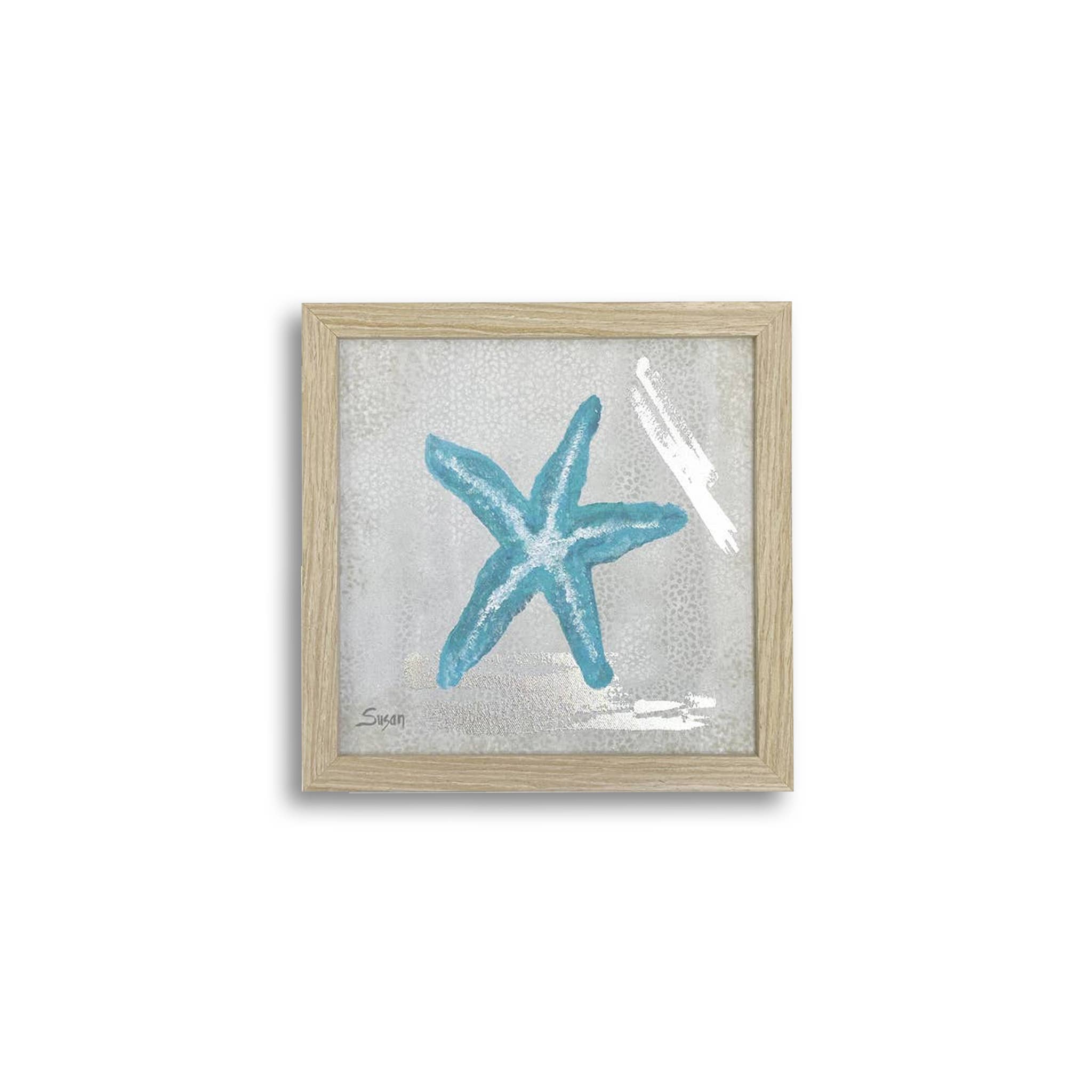 French Graffiti – Großhandel Kunstdruck – Wandbild Starfish 10 x 10