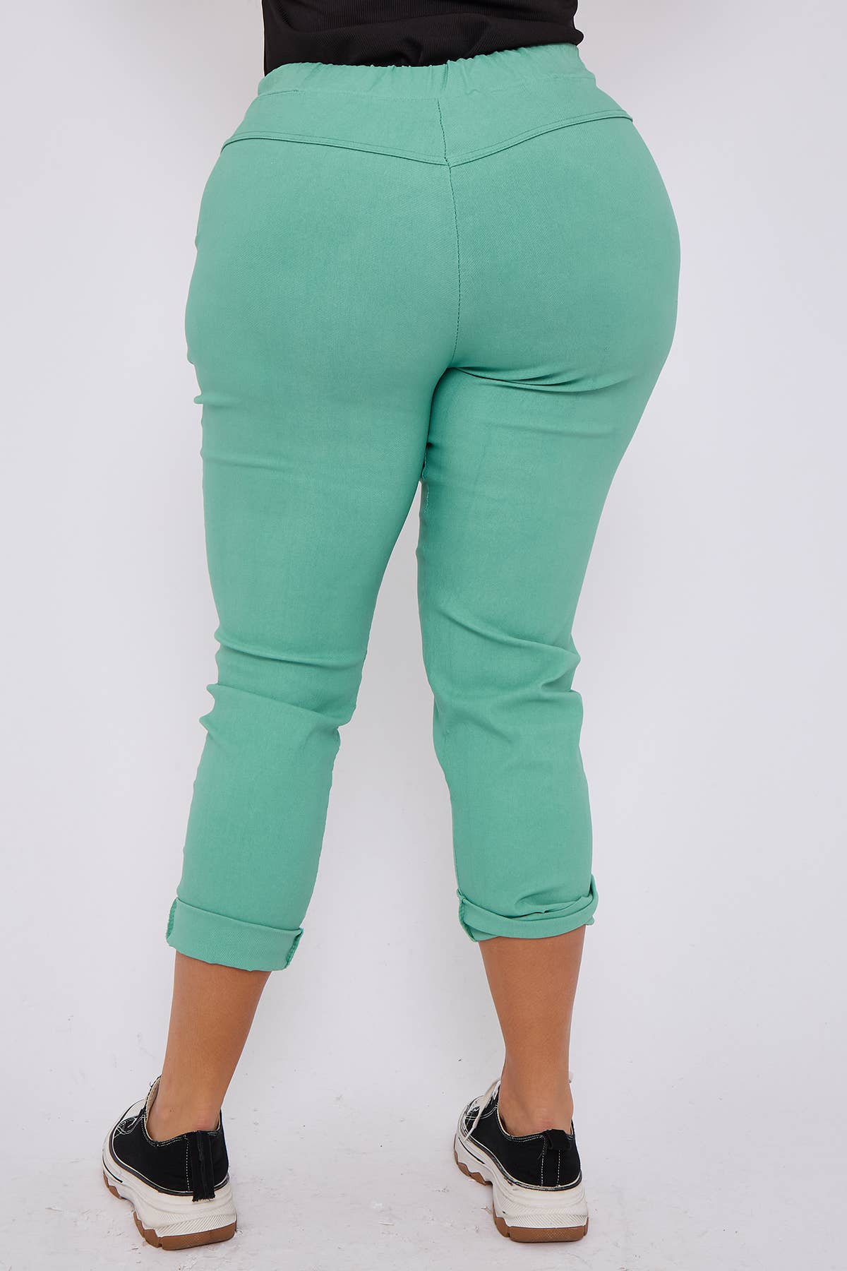 Superbia – Engroshandel Bukser - Dame – Premium bomuldsrige strækbare magiske bukser - Én størrelse UK 10-2026