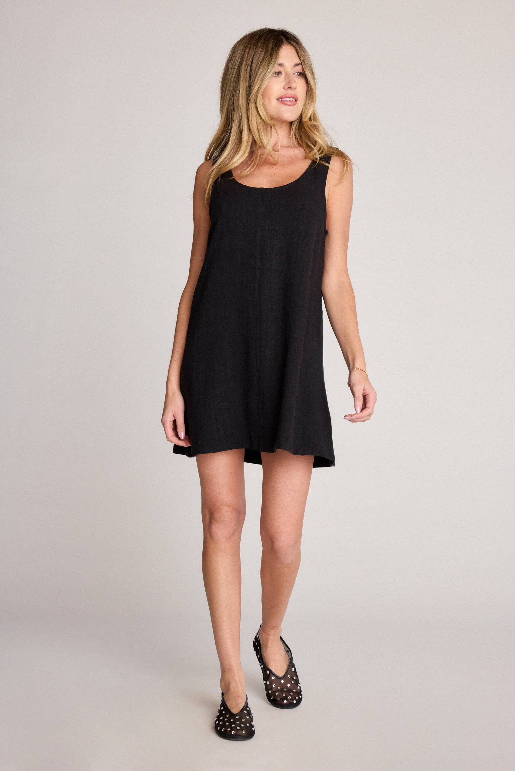 Rhea Dress - Black for wholesale on Faire1