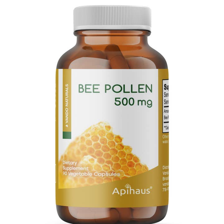 Bee Pollen 500 Mg for wholesale by Vando Naturals