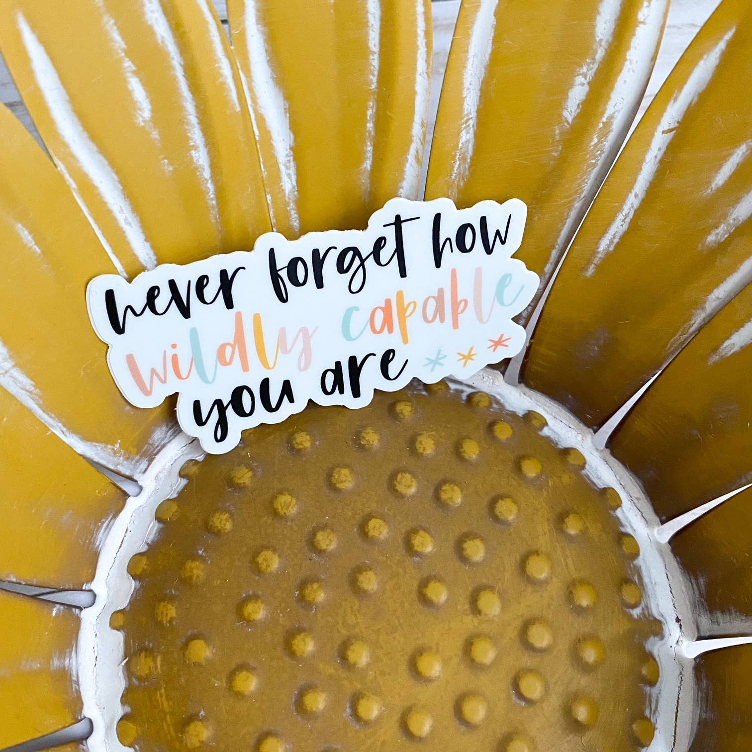 swaygirls - Vendita all'ingrosso Adesivo - Adesivo ispiratore | Wildly Capable Sticker7