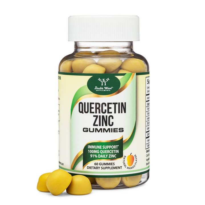 Double Wood Supplements - Wholesale Oral Supplement/Vitamin - Quercetin + Zinc Gummies