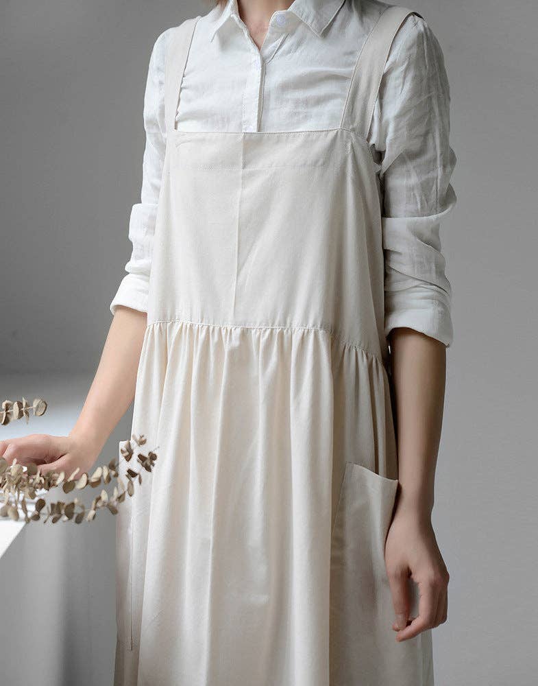 Gohobi （We cover U.S. import duties） - Vente Tabliers - Tablier étanche en coton de style coréen Gohobi4