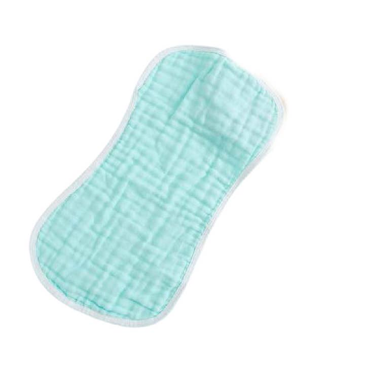 Zsa Zsa & LoLLi Monogram Blanks - Wholesale Burp Cloth - Baby - Muslin Baby Burp Pad (with binding) $4 ea