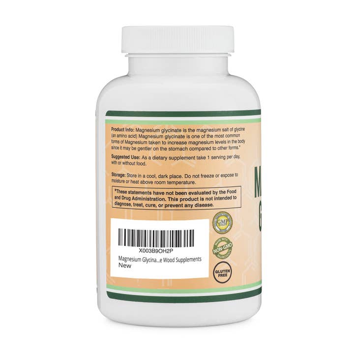 Double Wood Supplements - Wholesale Oral Supplement/Vitamin - Magnesium Glycinate3