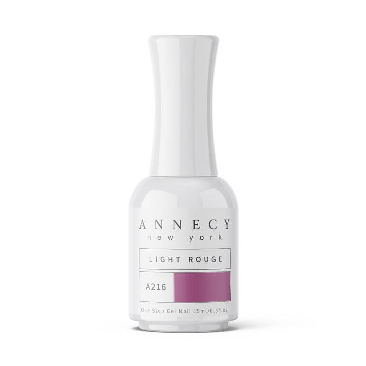 Annecy Gel Nail Polish 0.5 fl. oz. - Light Rouge for wholesale by Annecy New York