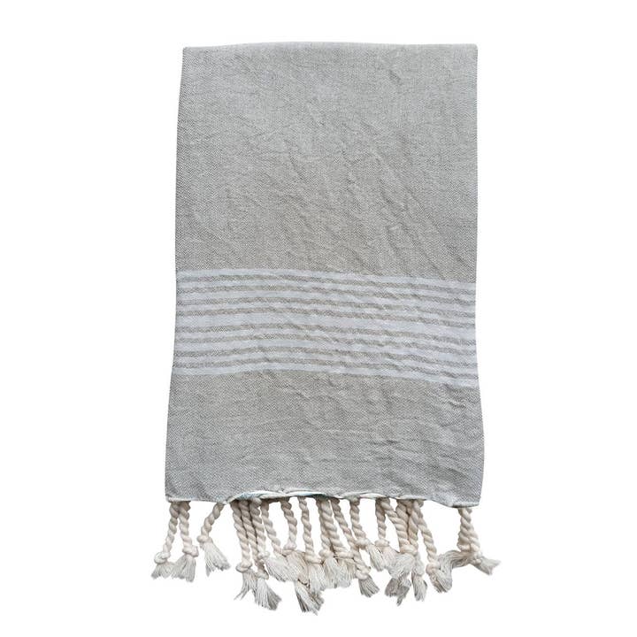 Kikoya - Wholesale Bath Towel - Linen Cotton Turkish Towels Bath Farmhouse Rustic Home Decor
