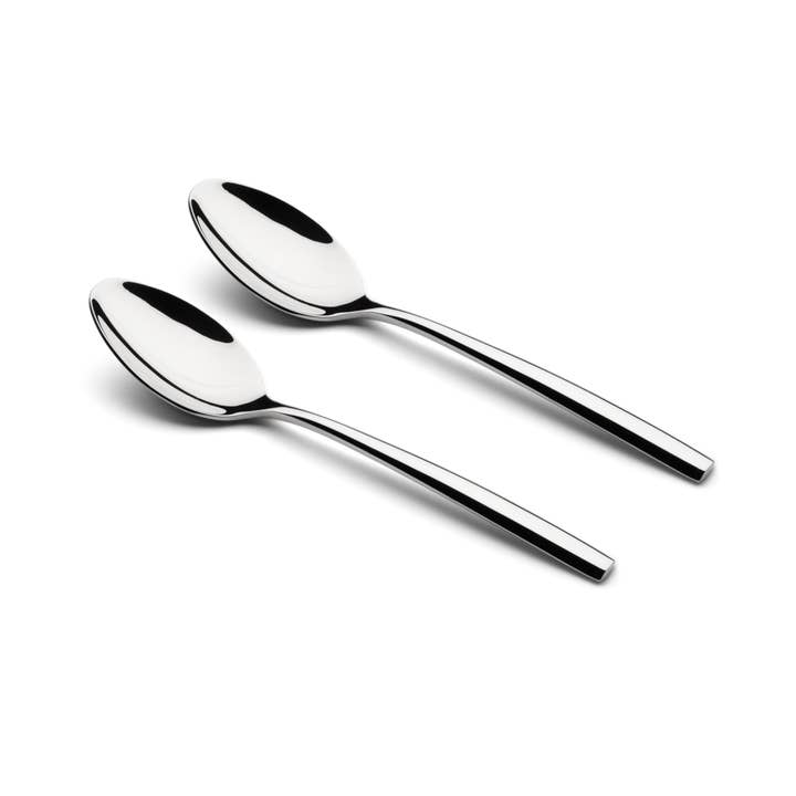 Karl Weis – Colher de mesa (talheres) por atacado – Colher de Muesli/Iogurte Puro - Conjunto 22