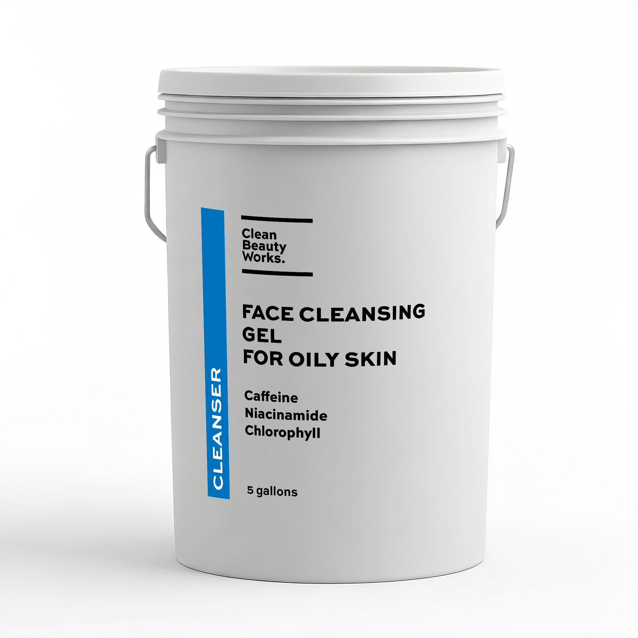 Clean Beauty Works. - Wholesale Facial Cleanser - Balancing Face Cleansing Gel for Oily Skin, Caffeine & Niacinamide3