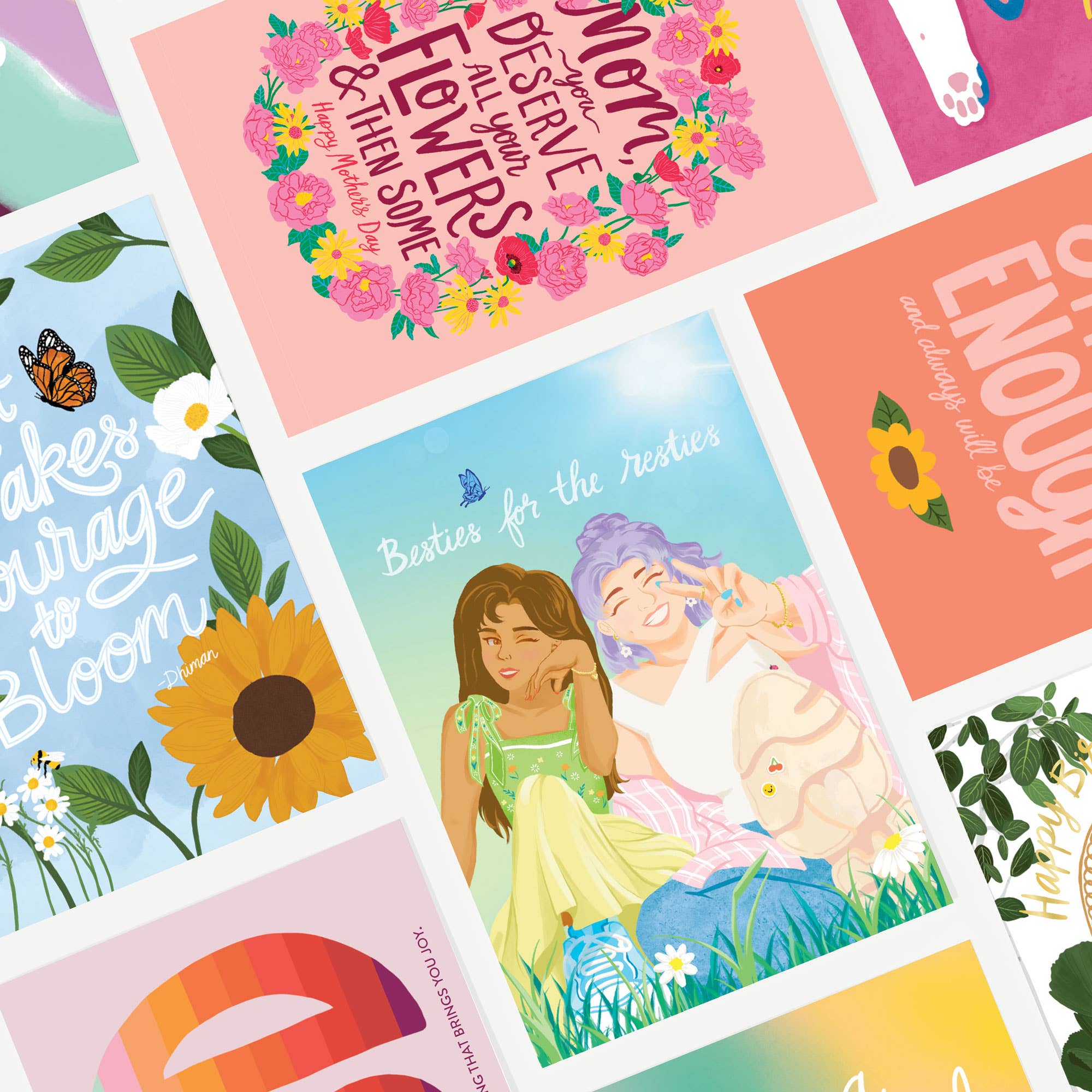 Pineapple Sundays Design Studio – Cartão de saudação diária por atacado – Cartão de felituras de fantasias de frutas de gato2