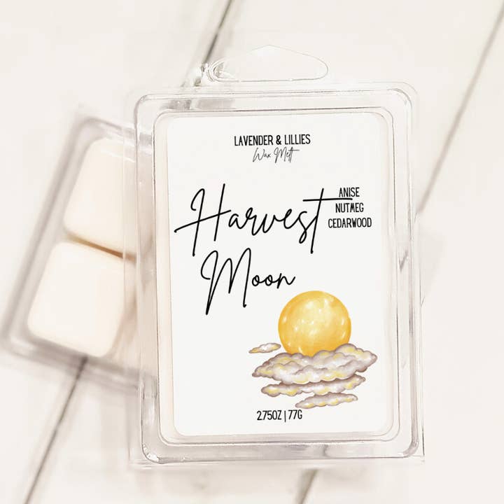 Harvest Moon - 2,75oz Lusso Cera di Cocco Fusa per la vendita all'ingrosso da parte di Lavender & Lillies