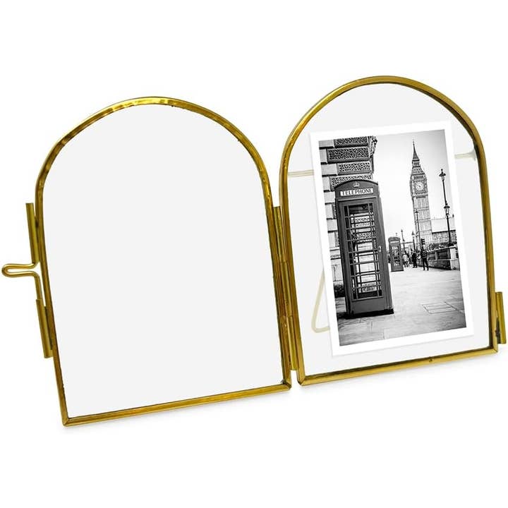 Isaac Jacobs International - Wholesale Picture frame - Isaac Jacobs 2x3 Metal Picture Frame with Locket Closure5