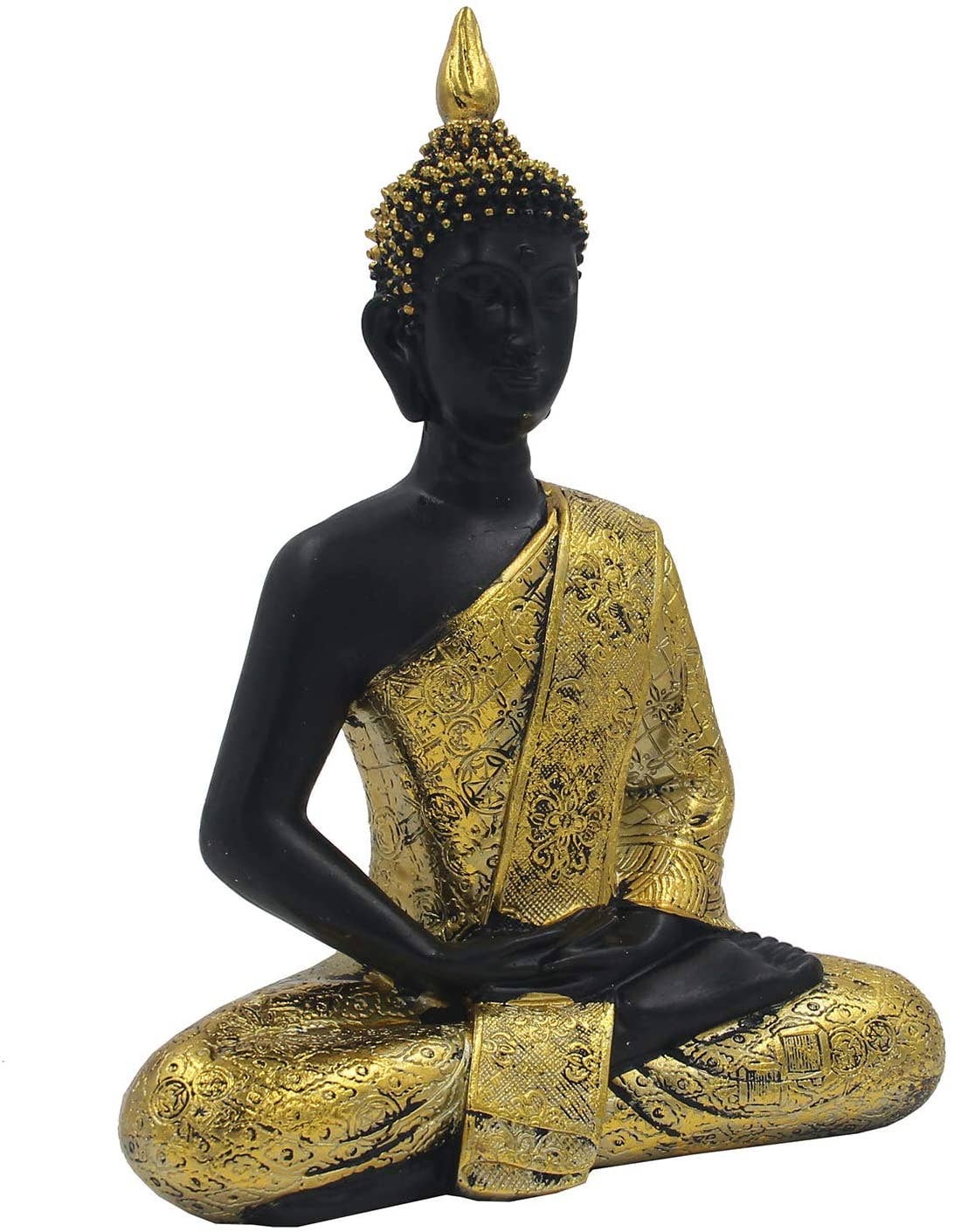 Lungta Imports - Vendita all'ingrosso Scultura - Statua del Buddha tailandese che medita l'armonia della pace 11 «alta7