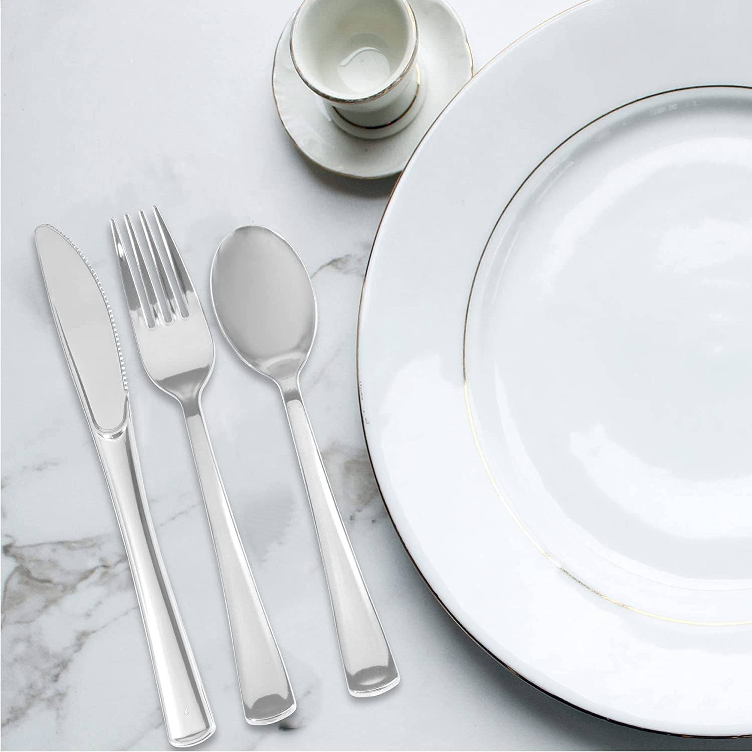 Portofino International Trading, USA - Wholesale Assorted Cutlery Set - Premium Pre-rolled Napkin and Plastic Cutlery Set - 50 sets6