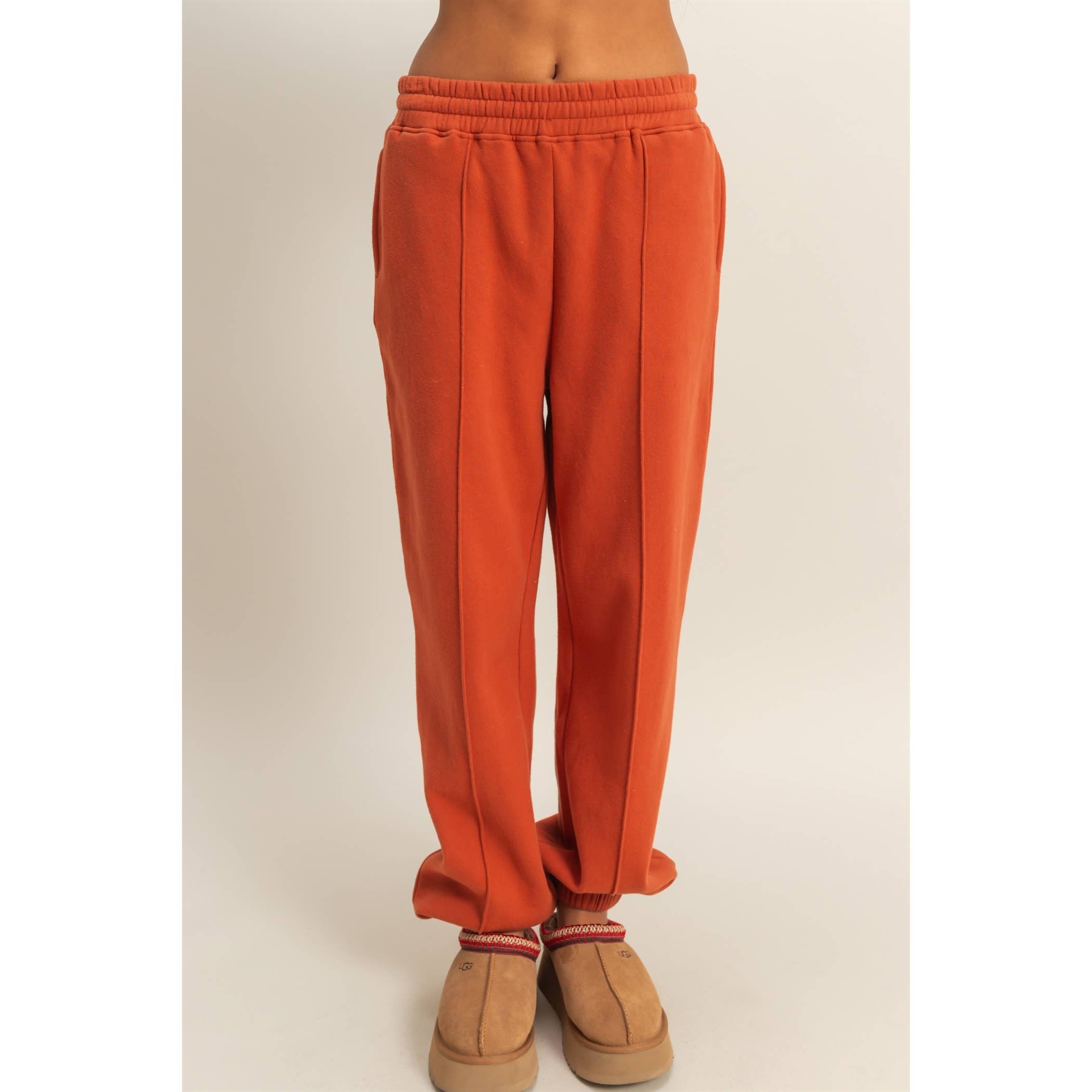 HYFVE - Wholesale Lounge joggingbroek/joggingbroek - Dames - Hoog getailleerde pintuck joggingbroek10