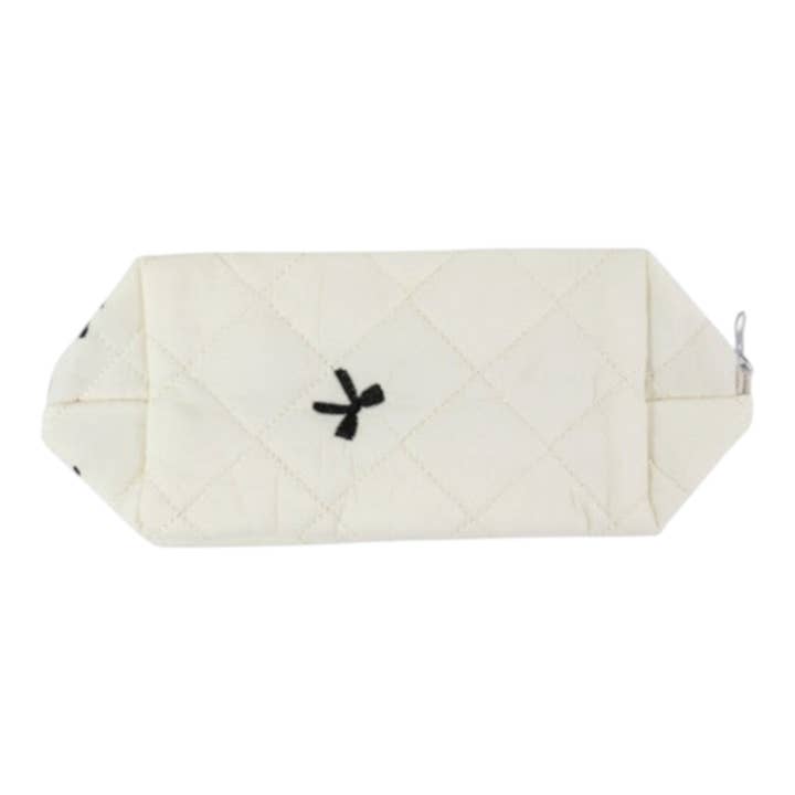 ASSORTI Lintbedrukte gewatteerde stoffen make-uptasje JB5526-3 (12ST) voor groothandel op Faire7