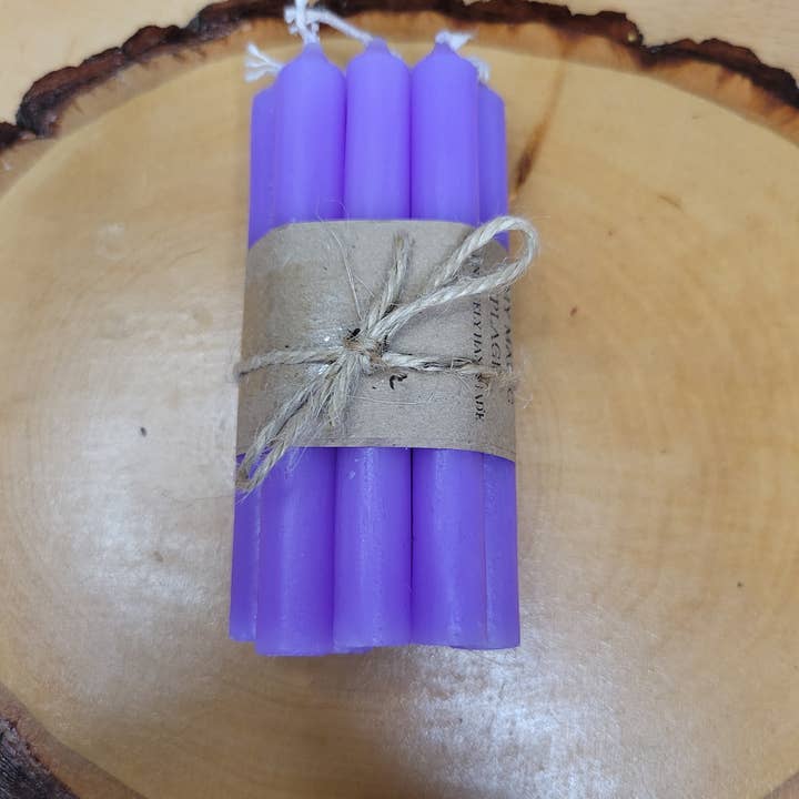 My Magic Place Shop - Wholesale Tapered Candle/Candlestick - Pack of 10 colored spell candles, Chime Candle 4 Inches1