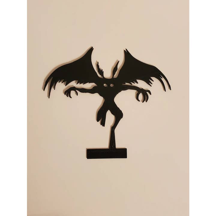 KeaLite - Wholesale Decorative Tabletop Object - KeaLite Mothman Shadow Caster and KeaLite Stand4