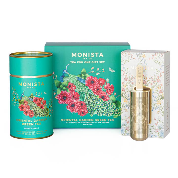Monista Tea Co. - Wholesale Loose Tea - Tea for One Gift Set - Oriental Garden Green Tea