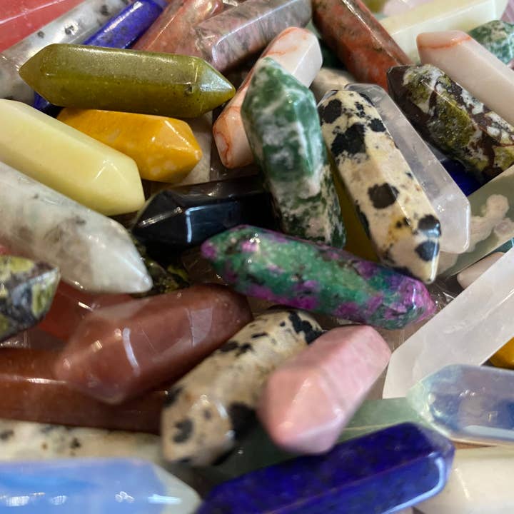 Wax Apothecary - Wholesale Spiritual Stone/Crystal - Assortment of Crystal & Gemstone Points : Double Terminated